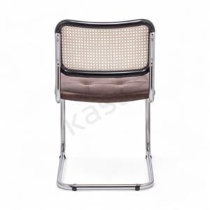 Cesca Hazeran Minderli Sandalye - Siyah