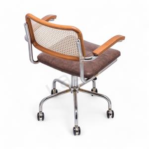 Cesca Minderli Kollu Çalışma Sandalyesi - Ceviz