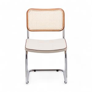 Cesca Fitilli Deri Minderli Sandalye - Ceviz