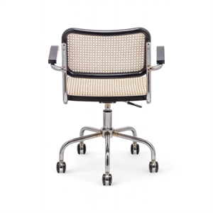 Cesca Kollu Çalışma Sandalyesi - Siyah