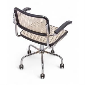 Cesca Kollu Çalışma Sandalyesi - Siyah