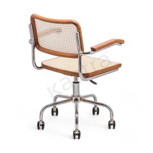 Cesca Kollu Çalışma Sandalyesi - Ceviz