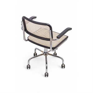 Cesca Kollu Çalışma Sandalyesi - Siyah