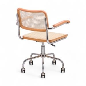 Cesca Kollu Çalışma Sandalyesi - Naturel