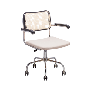 Cesca Kumaş Kollu Çalışma Sandalyesi - Siyah