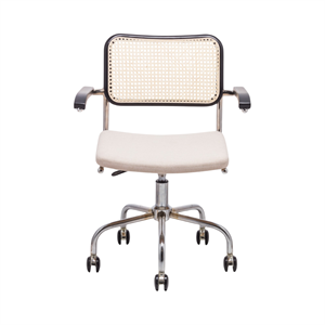 Cesca Kumaş Kollu Çalışma Sandalyesi - Siyah