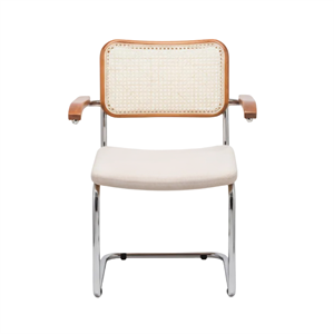 Cesca Kumaş Minderli Kollu Sandalye - Ceviz