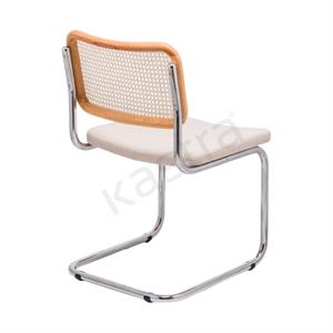 Cesca Kumaş Minderli Sandalye - Naturel