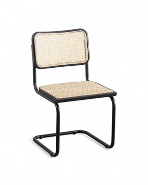 Cesca Siyah Ayaklı Sandalye - Siyah