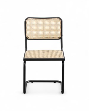 Cesca Siyah Ayaklı Sandalye - Siyah