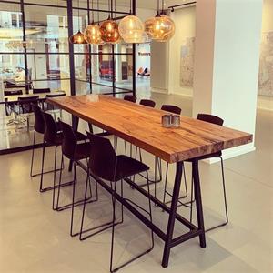 Decker Ahşap Bar Masası