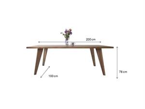 Imany Masif Ceviz Masa