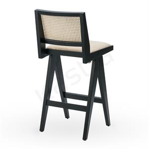 Jeanneret Ahşap Kolsuz Bar Sandalye