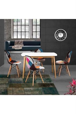 Lake Masa & 4 Sandalye, Mutfak Masası Takımı