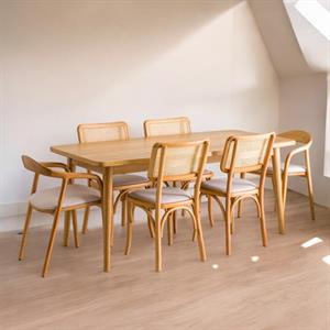 Latina Ode Meşe Masa Seti