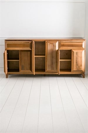 Lepus Masif Ceviz Ahşap Konsol