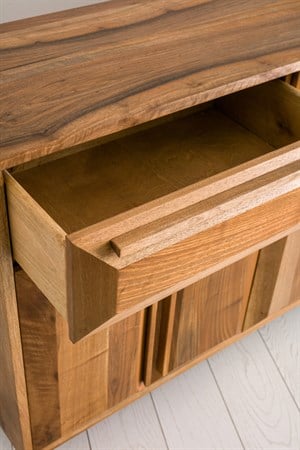 Lepus Masif Ceviz Ahşap Konsol