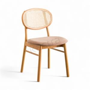 Lina Ahşap Hazeran Sandalye