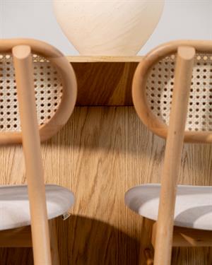 Lora Meşe Kaplama Masa