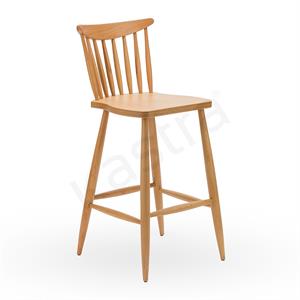 Loren Ahşap Bar Sandalye