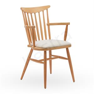 Loren Ahşap Sandalye Kollu