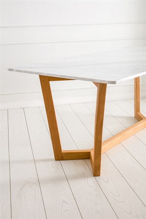 Makro Mermer Yemek Masası