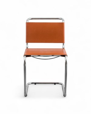 Marcel Breuer Deri Döşeme Metal Sandalye