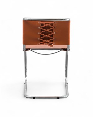 Marcel Breuer Deri Döşeme Metal Sandalye