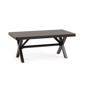 Maroon Polipropilen Masa 180x100 cm - Bahçe, Balkon, Kafe, Restoran İçin