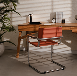 Mart Stam S34 Metal Deri Sandalye