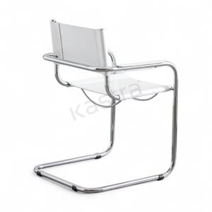 Mart Stam S34 Metal Deri Sandalye