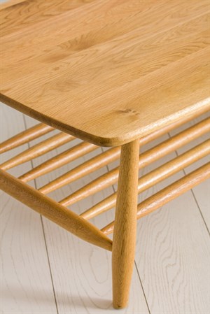 Miasto Masif Meşe Orta Sehpa