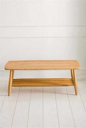 Miasto Masif Meşe Orta Sehpa