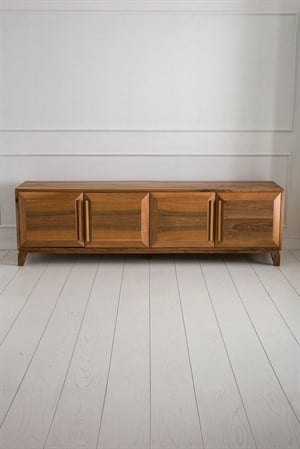 Cross Masif Ceviz TV Sehpası - TV Ünitesi