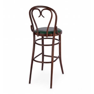 Miny Minderli Ahşap Thonet Bar Sandalyesi