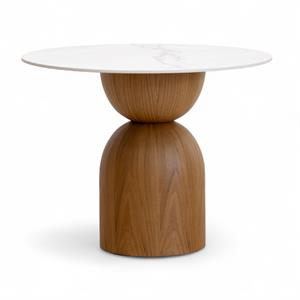 Nivio Yuvarlak Porselen Masa