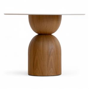 Nivio Yuvarlak Porselen Masa