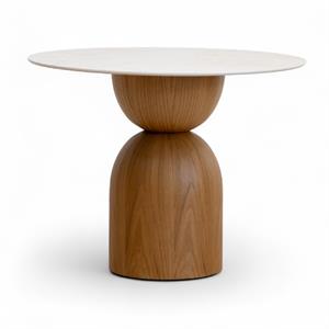 Nivio Yuvarlak Porselen Masa