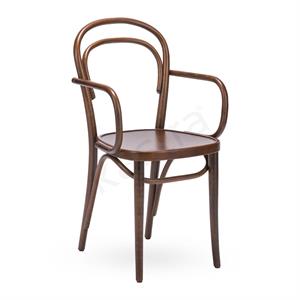 Olivia Ahşap Thonet Kollu Sandalye