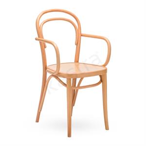 Olivia Ahşap Thonet Kollu Sandalye