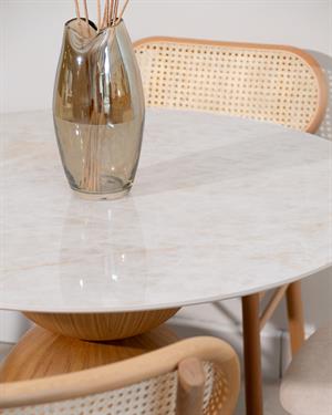 Orbit Yuvarlak Porselen Masa