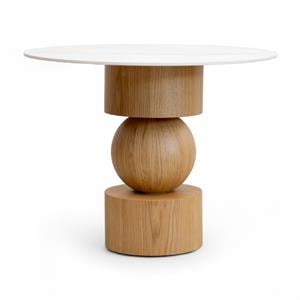 Orbit Yuvarlak Porselen Masa