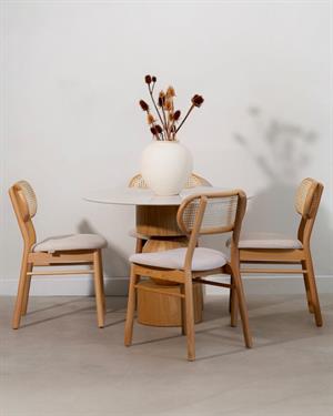 Orbit Yuvarlak Porselen Masa