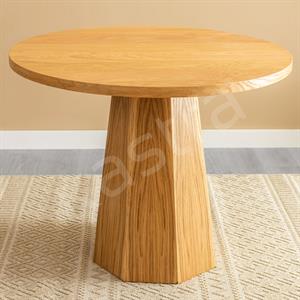 Sieanna Yuvarlak Meşe Masa
