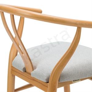Wishbone Bar Sandalyesi Kumaşlı