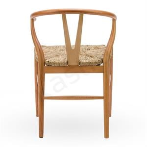 Wishbone Hasırlı Sandalye - Naturel