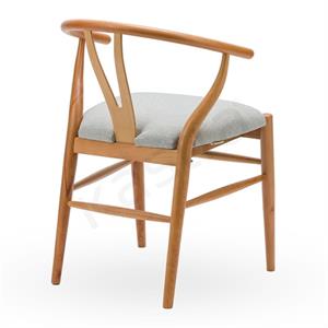 Wishbone Minderli Sandalye - Naturel