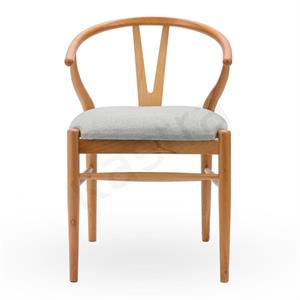 Wishbone Minderli Sandalye - Naturel