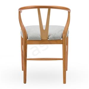 Wishbone Minderli Sandalye - Naturel