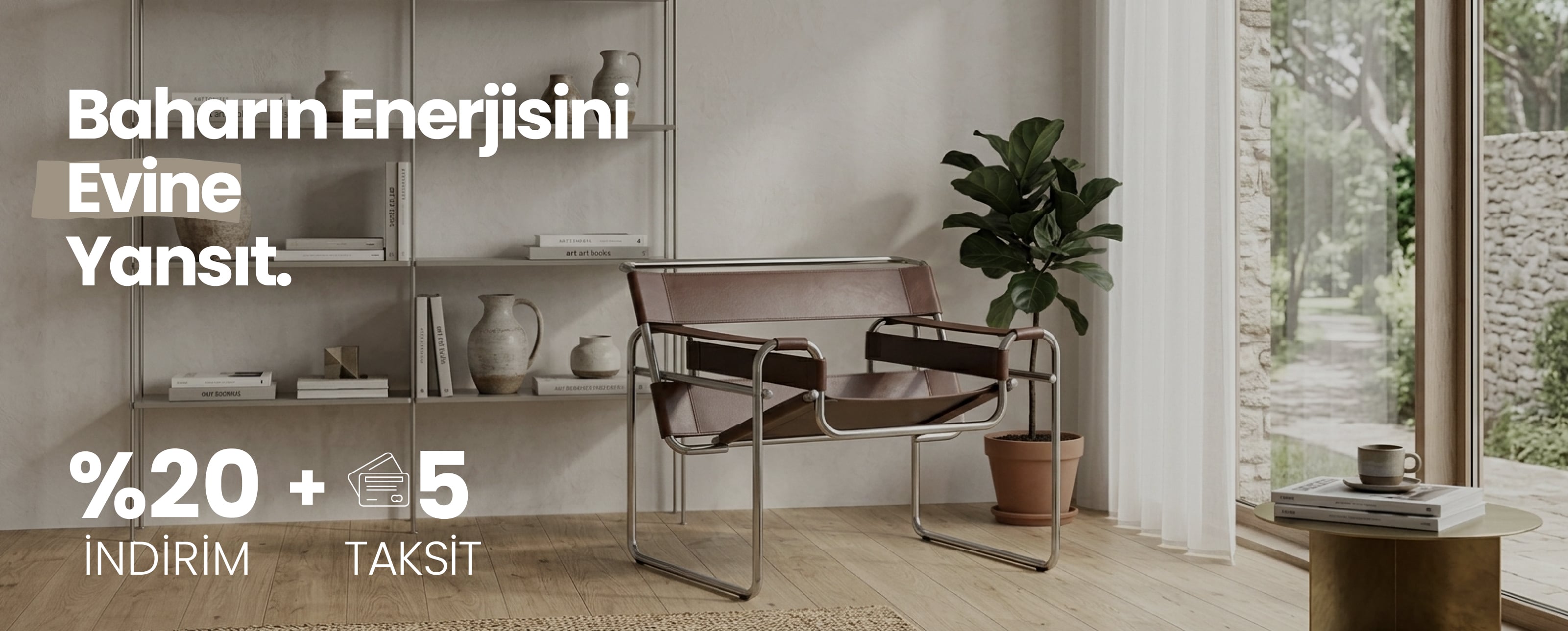 Wassily Deri Sandalye